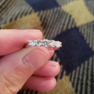 QVC Diamonique ring
